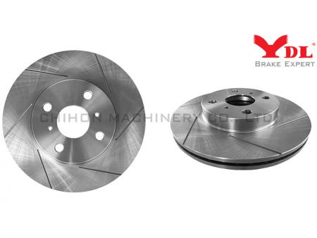 TOYOTA slotted disc 43512-52090.