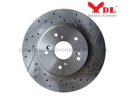 Disque de frein avant Performance pour HONDA CR-V 2007- - Frein HONDA perforé 45251-STK-A00.