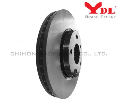 Disco de freno delantero para HYUNDAI SANTA FE 2003- - Rotor HYUNDAI SANTA FE 51712-3B000.