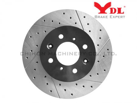 Piezas de repuesto para frenos de automóviles.