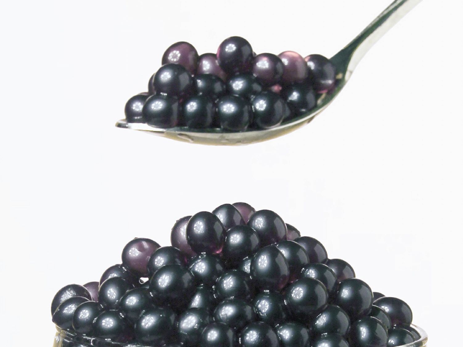 Blueberry popping boba factory