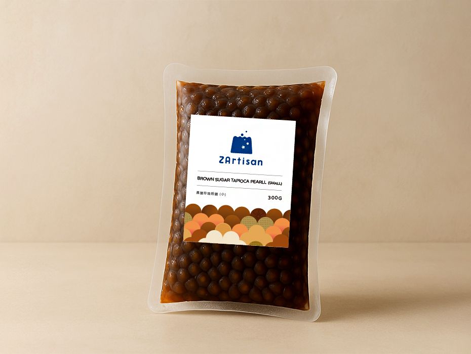 Perlas de tapioca de azúcar moreno para tiendas minoristas