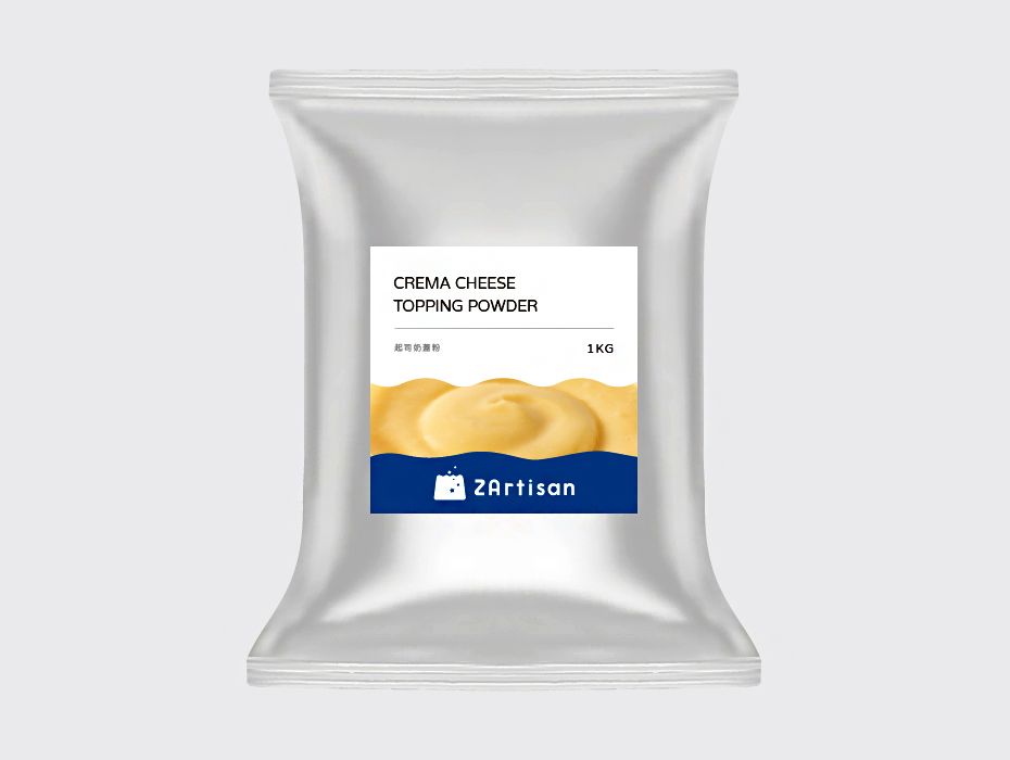 Polvo de cobertura de crema de queso - Polvo de cobertura de crema de queso al por mayor para negocios de bebidas Polvo de cobertura de crema de queso - Polvo de cobertura de crema de queso al por mayor para negocios de bebidas