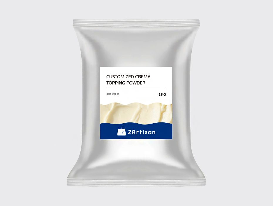 Polvo de espuma de queso personalizado para minoristas.