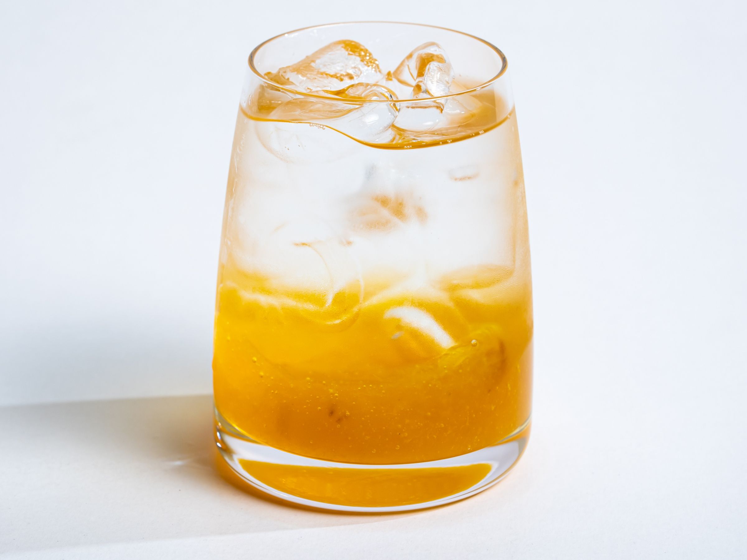 Sirop de thé aux fruits avec pulpe pour les boutiques de bubble tea