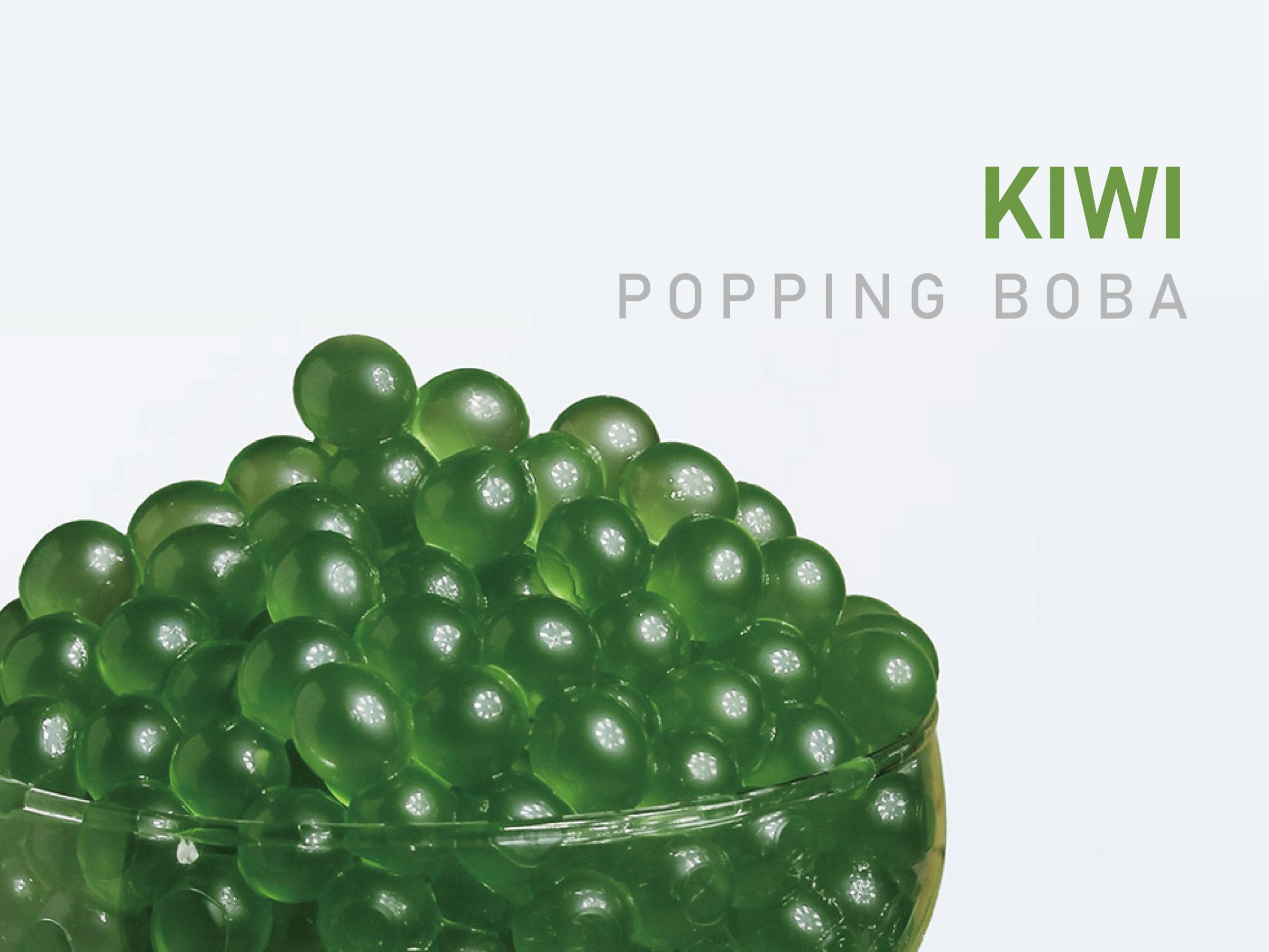 Boba de kiwi 0% / 14% - Boba de kiwi al por mayor para negocios de bebidas Boba de kiwi 0% / 14% - Boba de kiwi al por mayor para negocios de bebidas