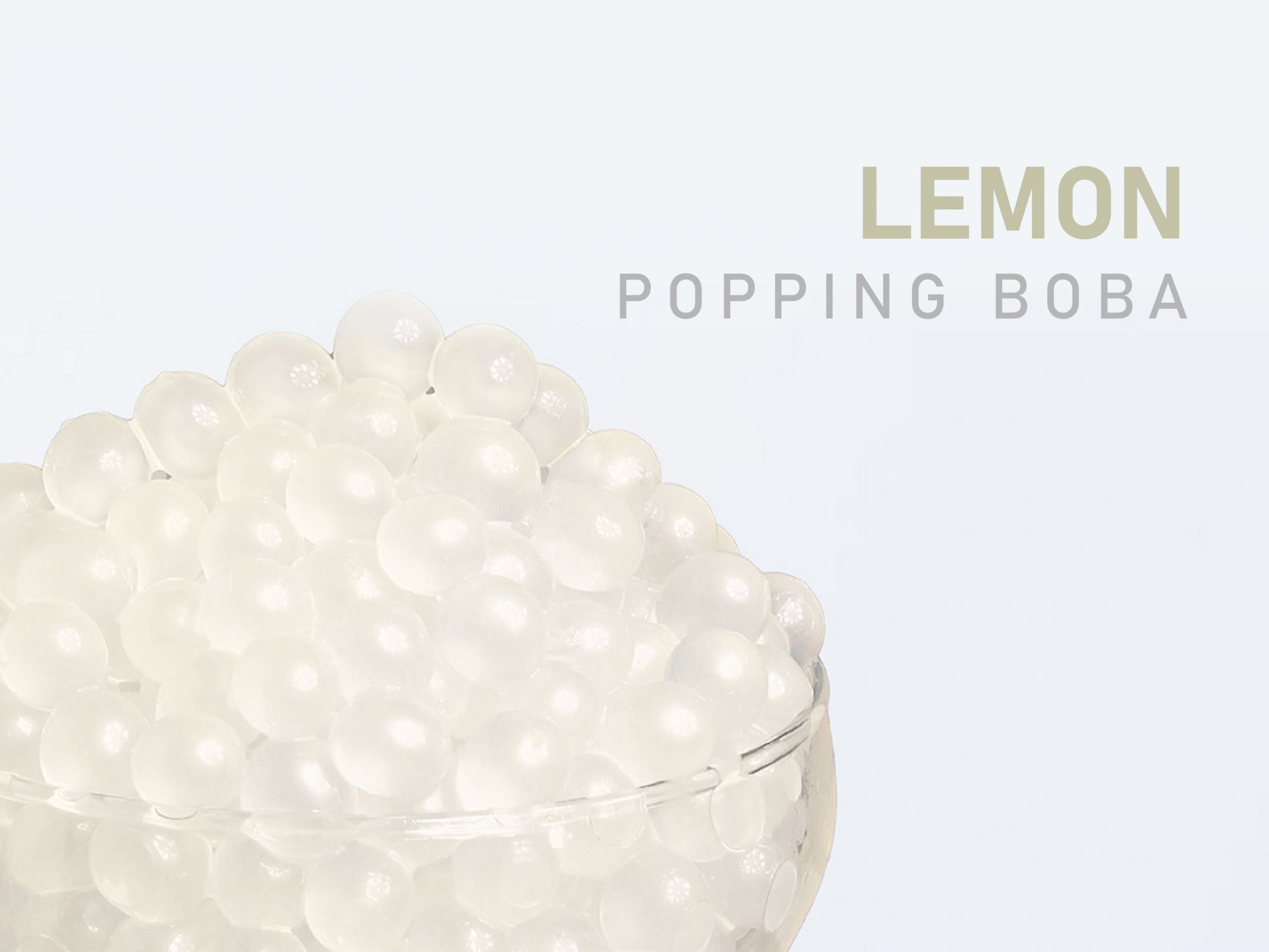 Boba de limón - Boba de limón al por mayor para negocios de bebidas Boba de limón - Boba de limón al por mayor para negocios de bebidas