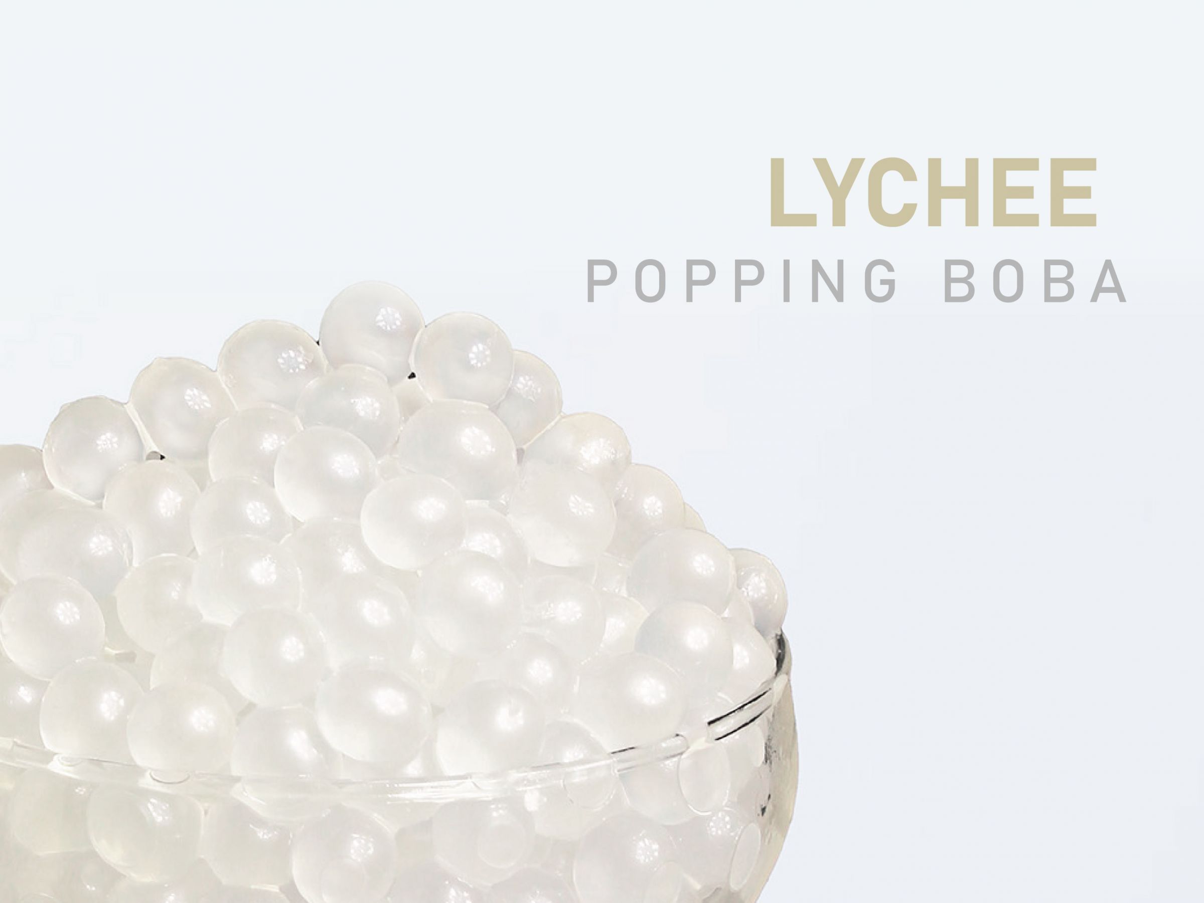 Boba de lychee que estalla 0% / 14% - Boba de lychee al por mayor para negocios de bebidas Boba de lychee que estalla 0% / 14% - Boba de lychee al por mayor para negocios de bebidas