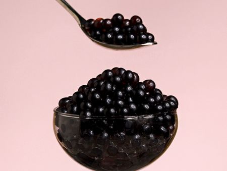 Blueberry Popping Boba 0% / 14% - Wholesale blueberry popping boba for beverage businesses
