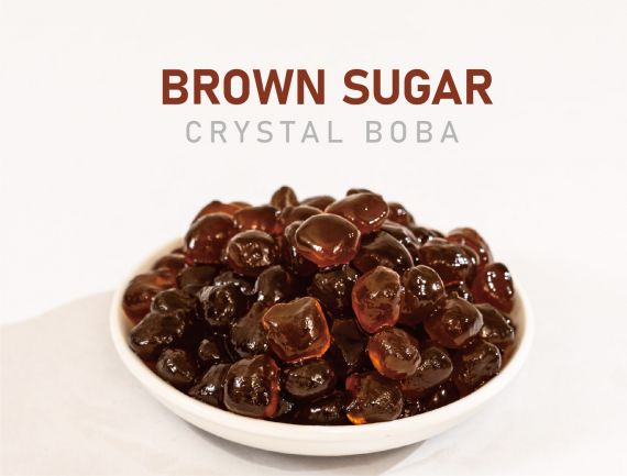 Brown Sugar Crystal Boba - Brown sugar crystal boba for signature beverages