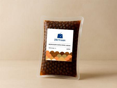 Premium brown sugar tapioca pearl for bubble tea shops