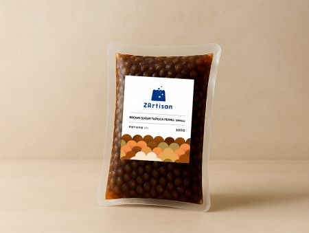 Brown sugar tapioca pearl for retail stores