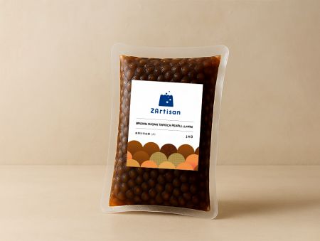 Brown Sugar Tapioca Pearl - Wholesale brown sugar tapioca pearl for beverage businesses