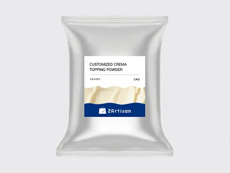 Customized cheese foam powder for retails.