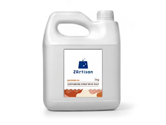Customized Concentrated Syrup - Pulp - Wholesale customized syrup with pulp for beverage businesses