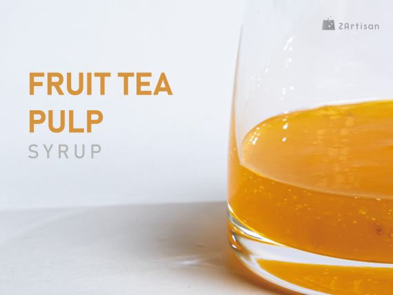 Sirop de Thé aux Fruits - Pulpe - Sirop de thé aux fruits en gros avec pulpe pour les entreprises de boissons