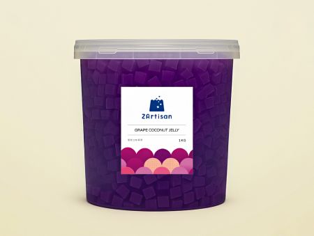 Grape Coconut Jelly - Wholesale grape coconut jelly for beverage businesses