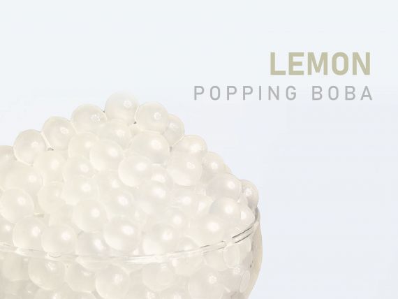 Boba de limón