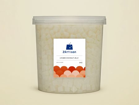 Lychee Coconut Jelly - Wholesale lychee coconut jelly for beverage businesses