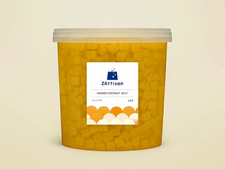Mango Coconut Jelly - Wholesale mango coconut jelly for beverage businesses