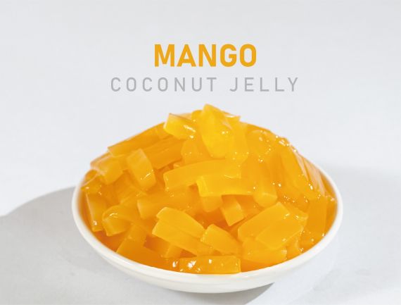 Mango Coconut Jelly - Wholesale mango coconut jelly for beverage businesses