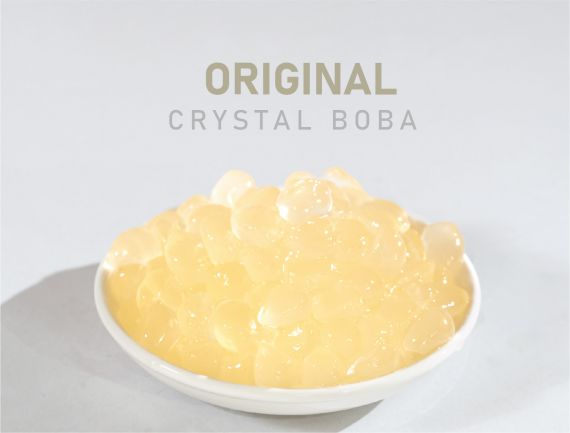 Original Crystal Boba - Premium original crystal boba for bubble tea shops