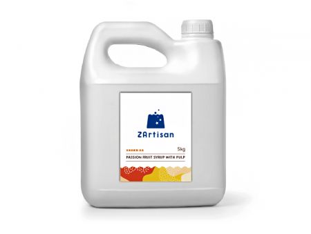 Passion Fruit Syrup - Pulp - Wholesale passion fruit syrup with pulp for beverage businesses