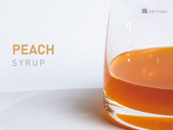 Peach Syrup - Wholesale peach syrup for beverage businesses