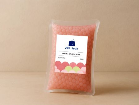 Sakura Crystal Boba - Wholesale sakura crystal boba for beverage businesses