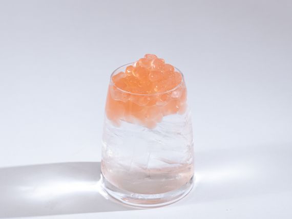 premium sakura crystal boba for bubble tea franchise