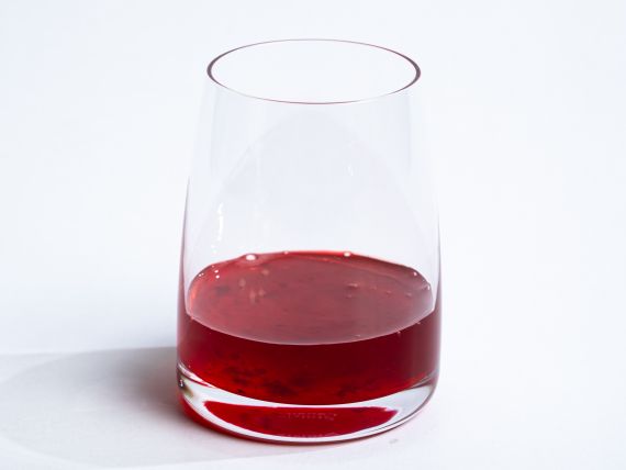 Usine de syrup de fraise avec plus de pulpe