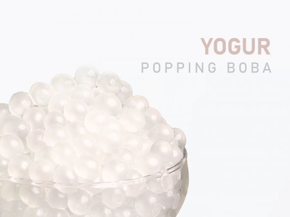 Yogurt Popping Boba - Wholesale yogurt popping boba for beverage businesses