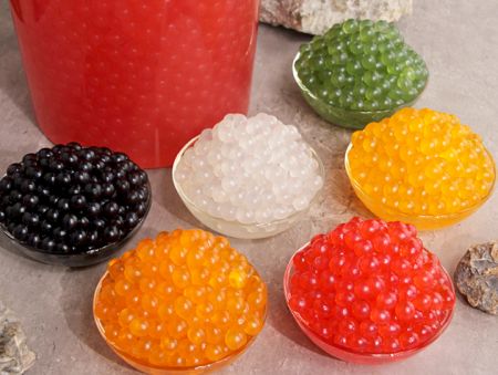 Premium yogurt / lemon popping boba for bubble tea shops