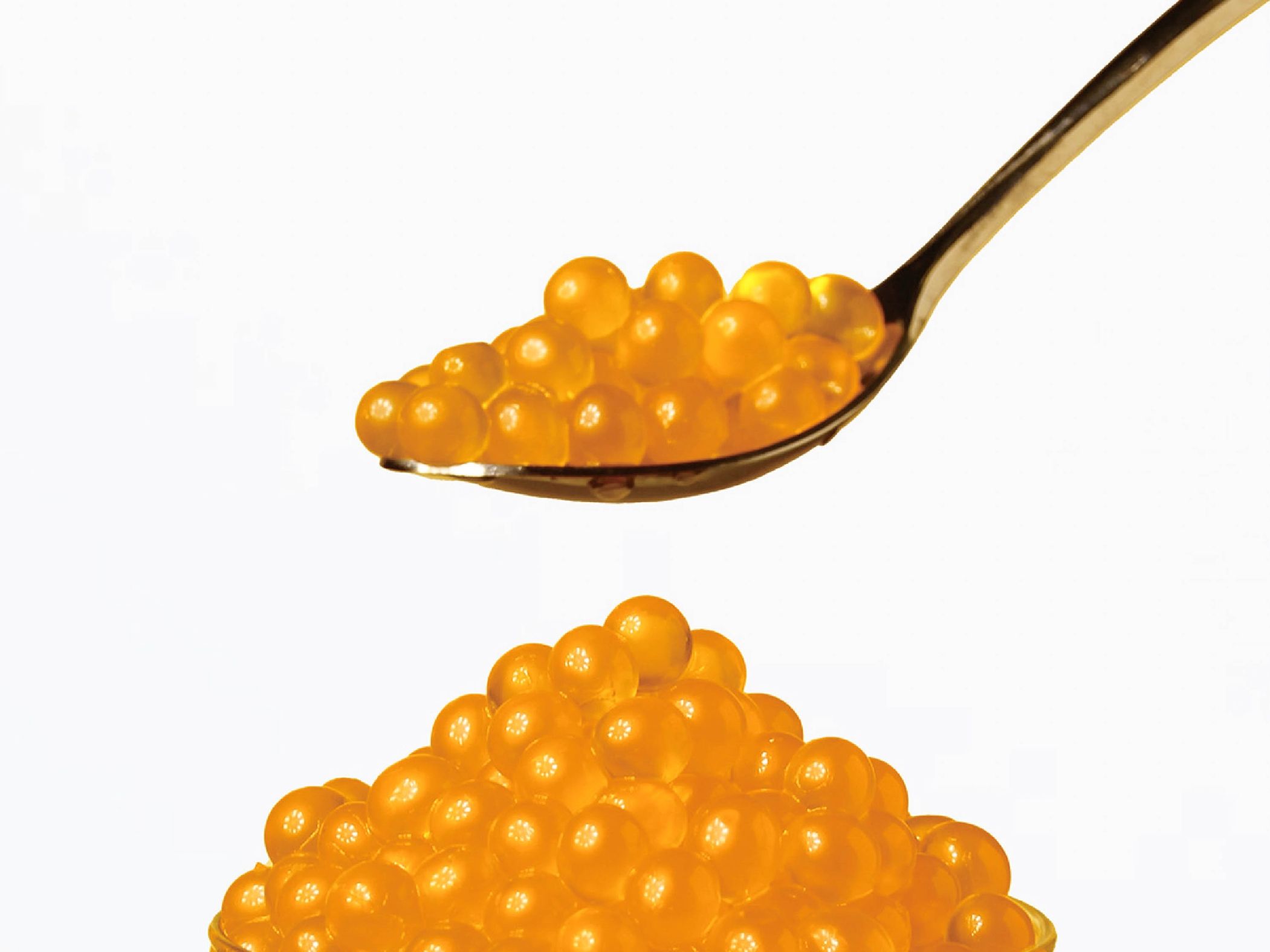 Peach popping boba factory