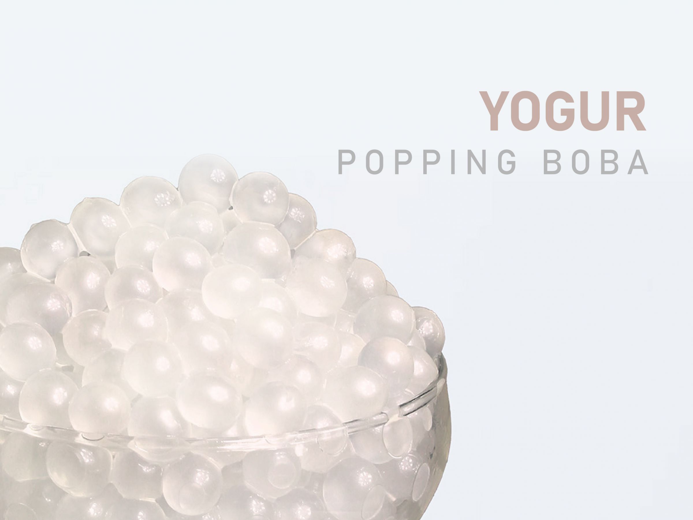 Boba de yogurt que estalla - Boba de yogurt al por mayor para negocios de bebidas Boba de yogurt que estalla - Boba de yogurt al por mayor para negocios de bebidas