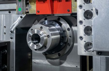 Hochpräzises Spindelsystem für CNC-Dreh-Fräszentren.