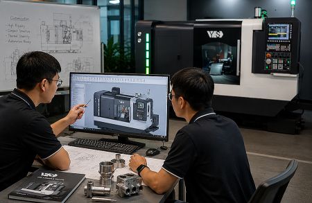 Customized Special-Purpose Machine - Customized CNC Turn-Mill Machine Design & Planning.
