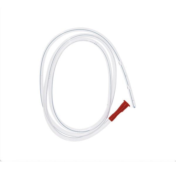 The nasogastric tube is suitable for feeding, gastric drainage, and medication delivery, enabling accurate placement.