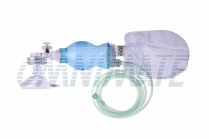 Bolsa de PVC Ambu + Máscara de almofada de ar #1 - 350ml