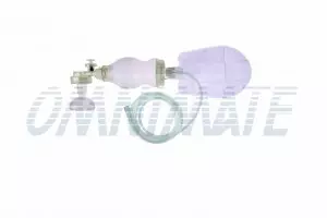 Bolsa de Ambu de Silicone + Máscara de Almofada de Ar #1 - 350ml