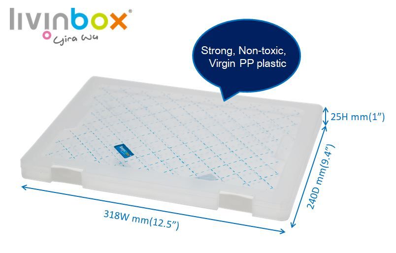 Organizer Trasparente Ufficio Scatole Portadocumenti A4 Trasparenti 2 Pezzi 32x22x5cm - PP Impilabile Per Ufficio E Casa Scatola Di Archiviazione