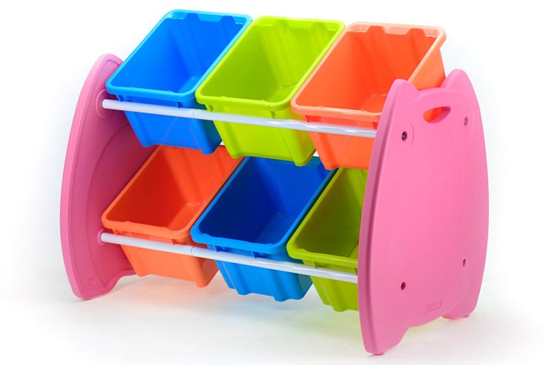 Eulen-Spielzeugturm mit 6 Fchern | EN-HA06 | Organisiertes Lagersystem - livinbox Eulen-Spielzeugturm mit 6 Fchern | EN-HA06 | Organisiertes Lagersystem - livinbox