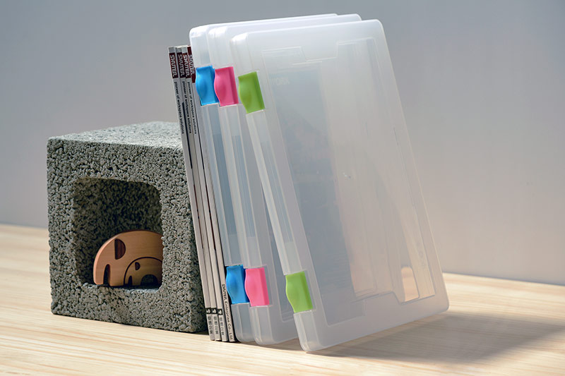 Classic Project Case for 150 Sheets of A4 Sized Paper | Plastic File ...