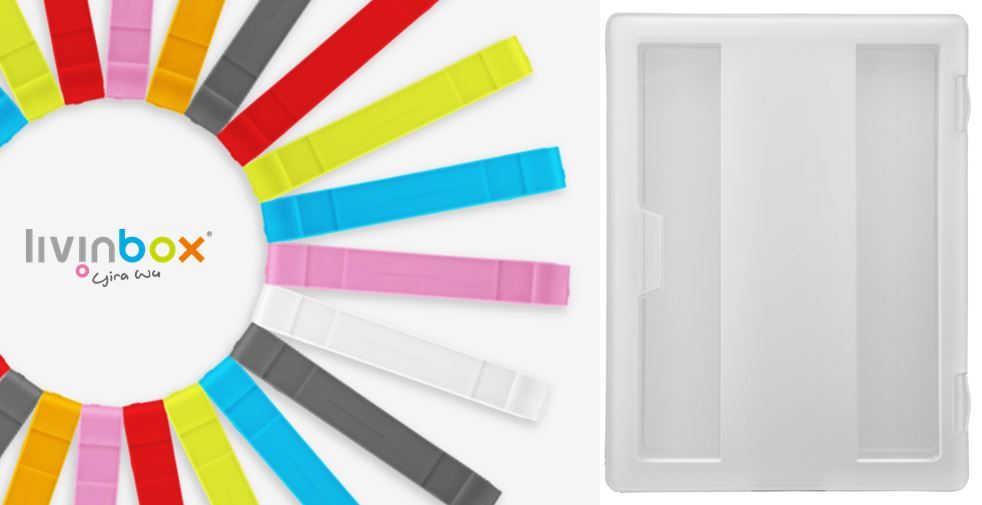Large Active-Use Project Case with transparent snap-lock for 350 Sheets ...