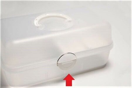 安全なスナップロック機構