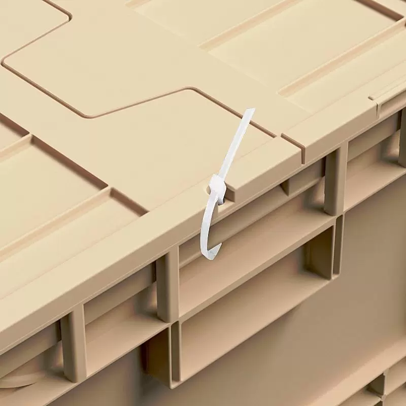 Security tie holes