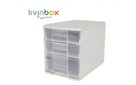 برج ملحقات Pure B5 مع 3 أدراج متنوعة في BB.