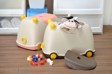 Serie di portaoggetti per giocattoli per bambini livinbox.