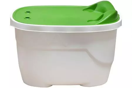 Caja de almacenamiento de mesa de cocodrilo para niños - Volumen de 46 litros