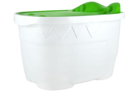 Desain aligator lucu membuat belajar menjadi menyenangkan.